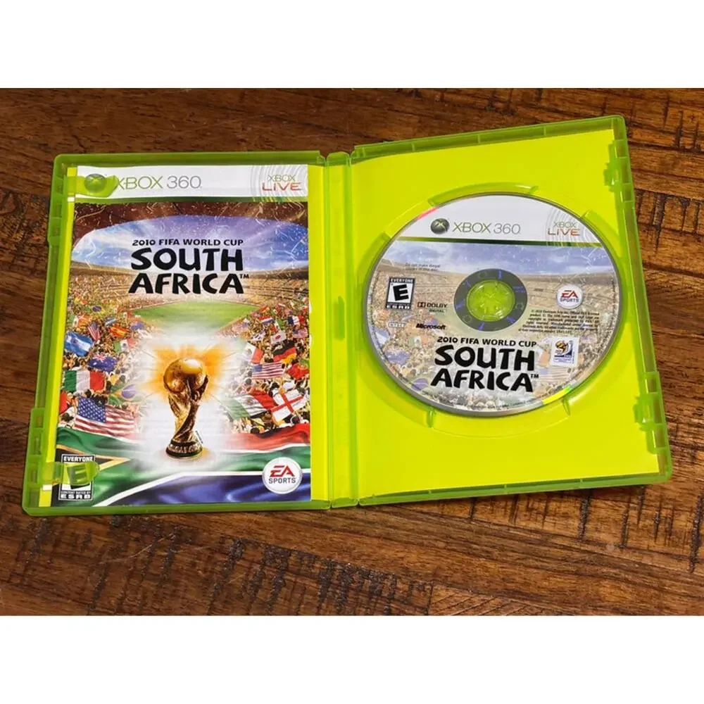 2010 FIFA World Cup South Africa Xbox 360 - Case, Disc & Manual